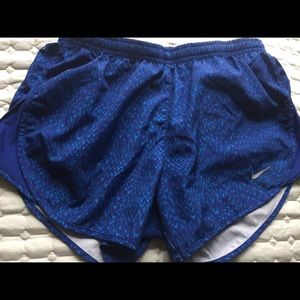 Nike Women’s Dri Fit Blue Running Shorts